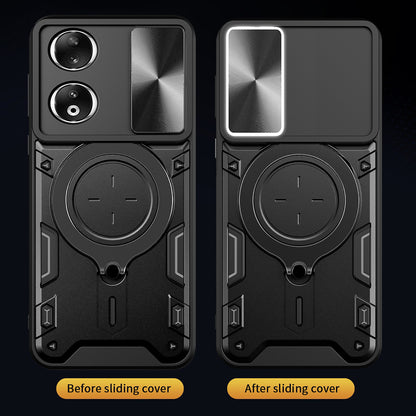 Custodia per Honor 90, Techsuit, CamGuard Pro, Nera