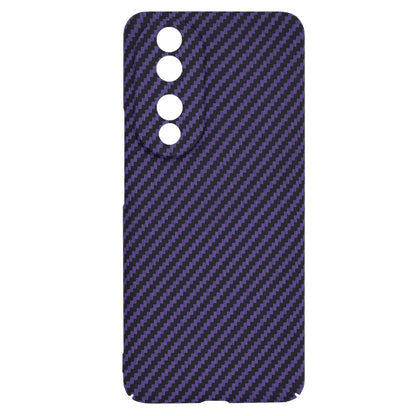 Custodia per Honor 90, Techsuit, Carbonite FiberShell, Viola