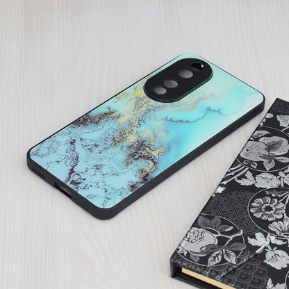 Custodia per Honor 90, Techsuit, Glaze, Blu