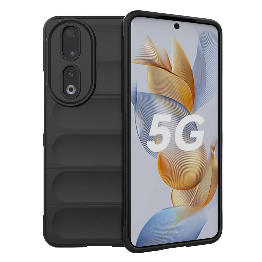 Custodia per Honor 90, Techsuit, Magic Shield, Nera