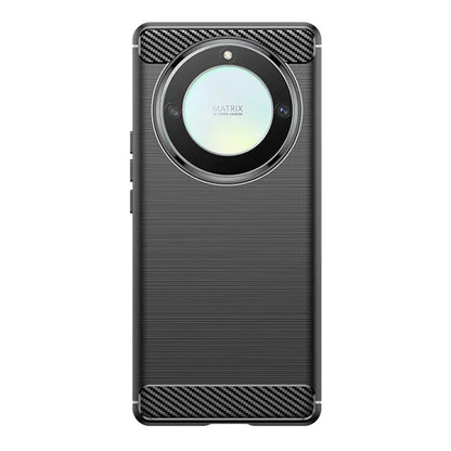 Custodia per Honor Magic6 Lite, Techsuit, Carbonio, Nera