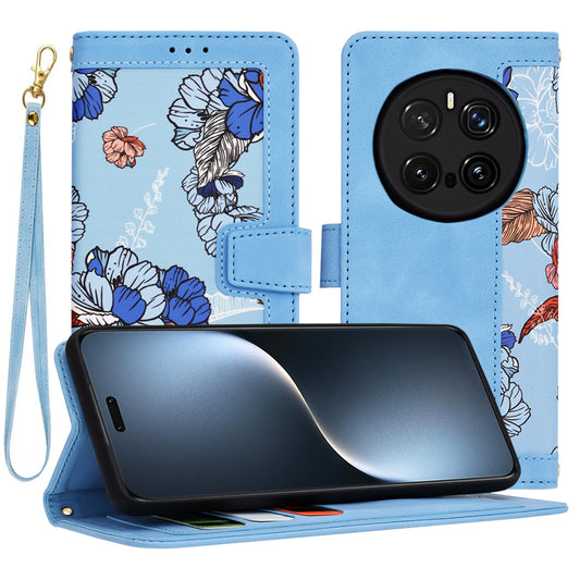 Custodia per Honor Magic7 Pro, Techsuit, FlipCraft, Blu