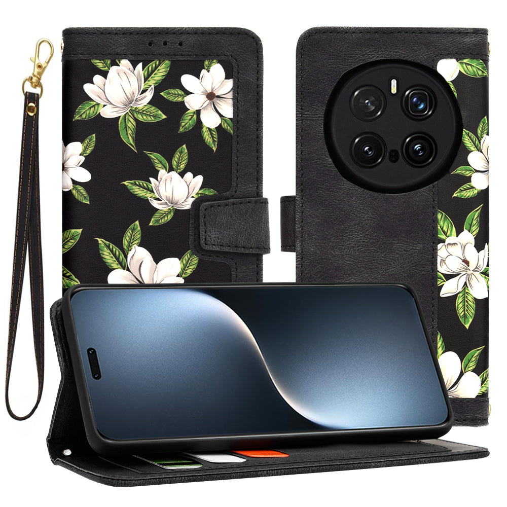 Case for Honor Magic7 Pro, Techsuit, FlipCraft, Black
