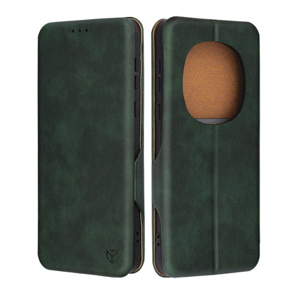 Custodia per Honor Magic7 Pro, Techsuit, Safe Wallet Plus, Verde