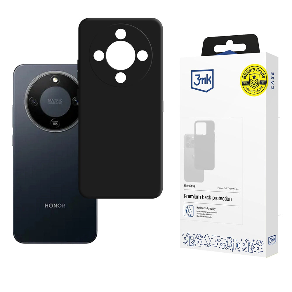 Custodia per Honor Magic8 Lite, 3MK, Nera Opaca