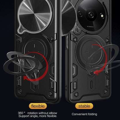 Custodia per Honor Magic8 Lite, Techsuit, CamGuard Pro, Rossa