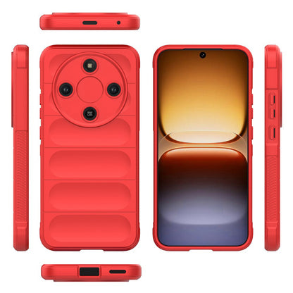 Custodia per Honor Magic8 Lite, Techsuit, Magic Shield, Rossa
