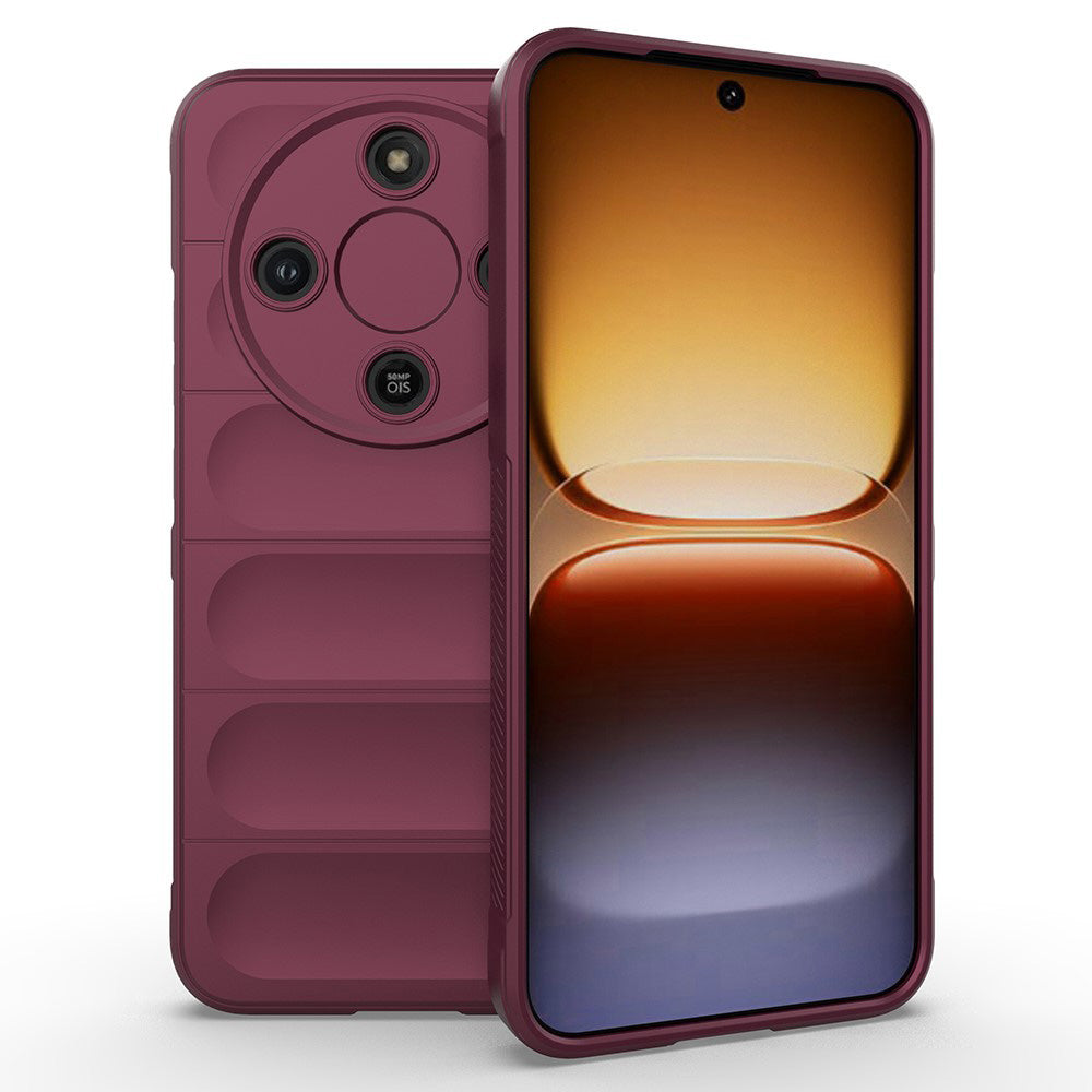 Custodia per Honor Magic8 Lite, Techsuit, Magic Shield, Bordeaux