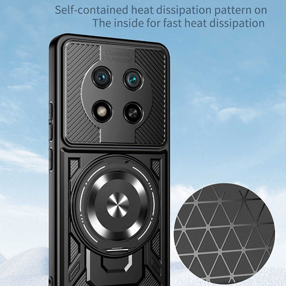 Custodia per Honor Magic8 Lite, Techsuit, RuggedCam, Grigio