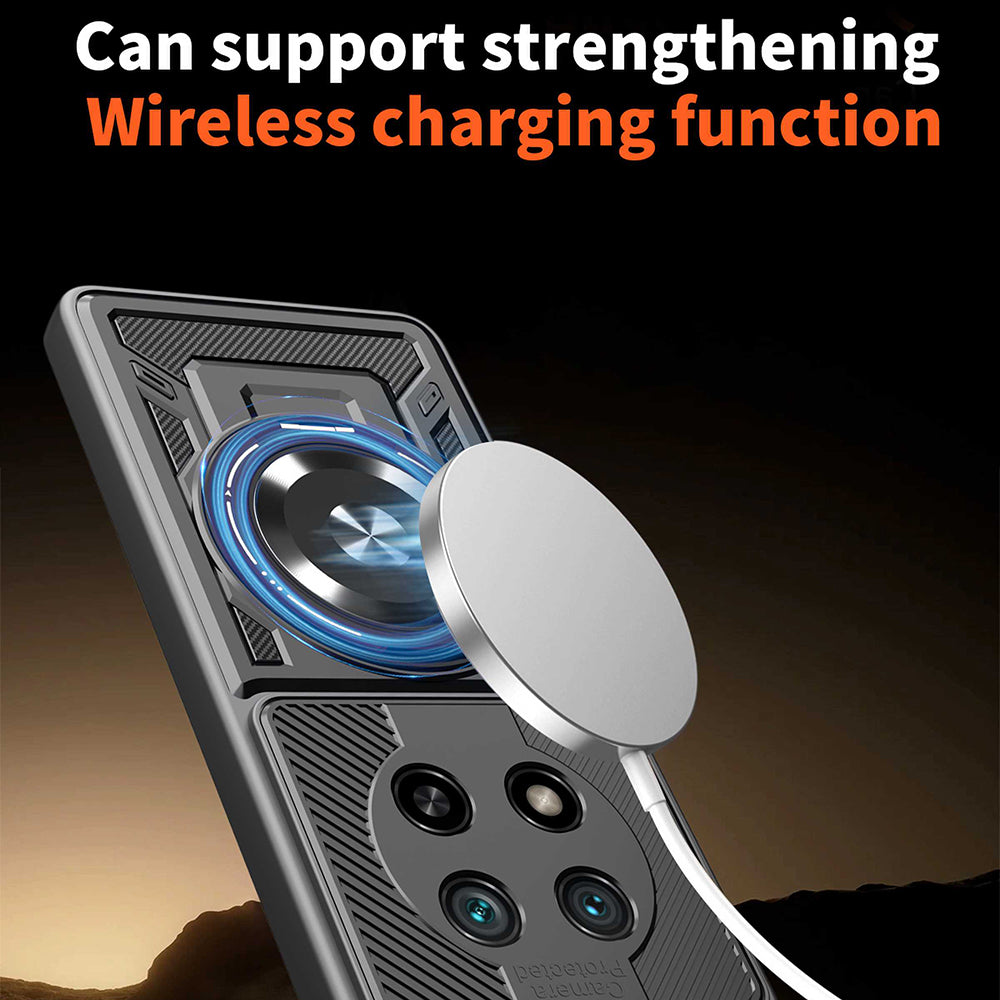 Custodia per Honor Magic8 Lite, Techsuit, RuggedCam, Grigio