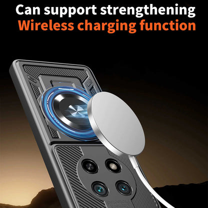 Custodia per Honor Magic8 Lite, Techsuit, RuggedCam, Grigio