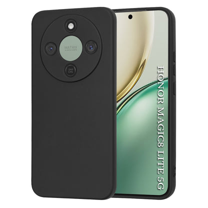 Custodia per Honor Magic8 Lite, Techsuit, SoftFlex, Nera