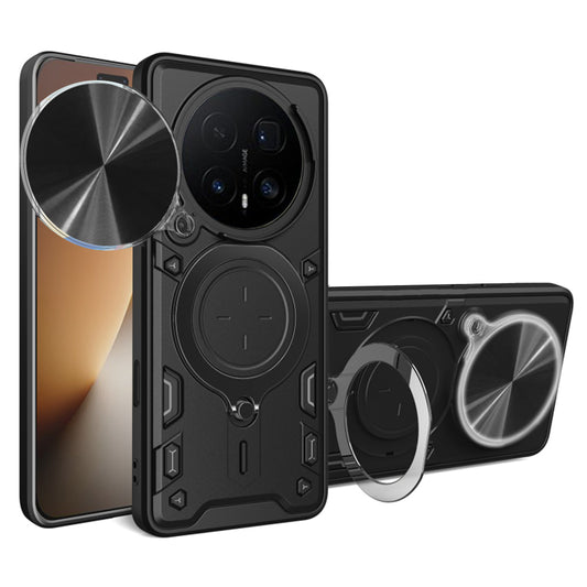 Custodia per Honor Magic8 Pro, Techsuit, CamGuard Pro, Nera