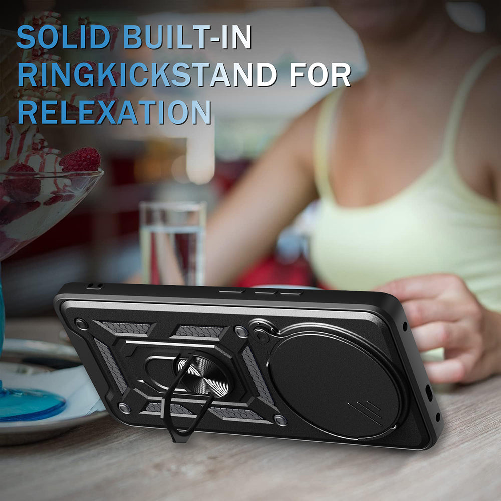 Case for Honor Magic8 Pro, Techsuit, CamShield, Rose Gold