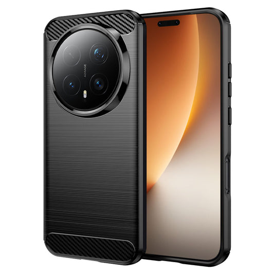 Custodia per Honor Magic8 Pro, Techsuit, Carbonio, Nera