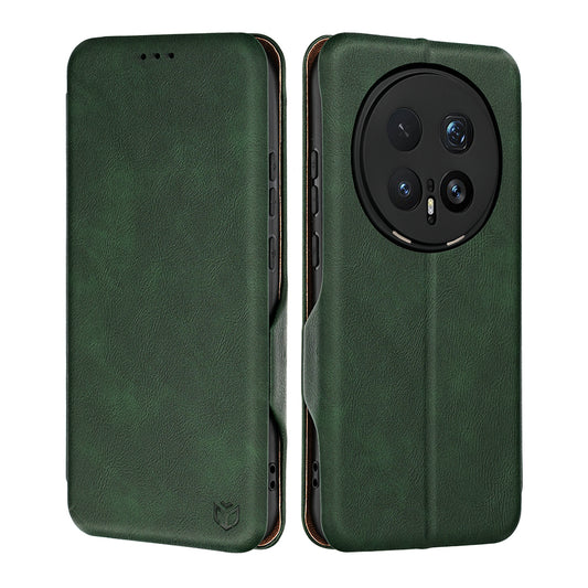 Case for Honor Magic8 Pro, Techsuit, Safe Wallet Plus, Green