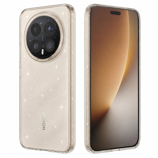 Custodia per Honor Magic8 Pro, Techsuit, SparkleSkin, Trasparente