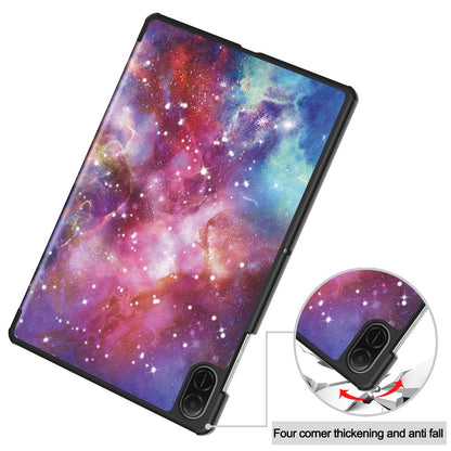 Custodia per Honor Pad X8a, Techsuit, FoldPro Galaxy, Multicolore