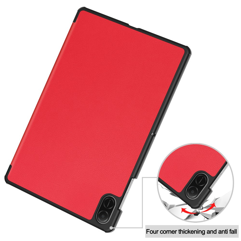 Custodia per Honor Pad X8a, Techsuit, FoldPro, Rossa