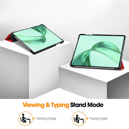 Custodia per Honor Pad X8a, Techsuit, FoldPro, Rossa