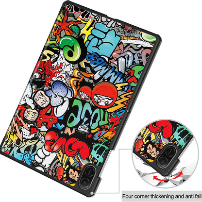 Custodia per Honor Pad X8a, Techsuit, FoldPro Urban Vibe, Multicolore