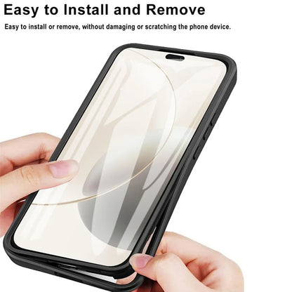 Case for Honor X5c Plus, Techsuit, ColorVerse 360, Black