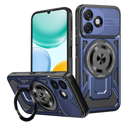 Custodia per Honor X5c Plus, Techsuit, RuggedCam, Blu