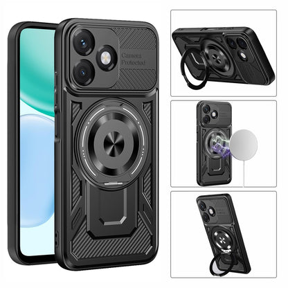Custodia per Honor X5c Plus, Techsuit, RuggedCam, Blu