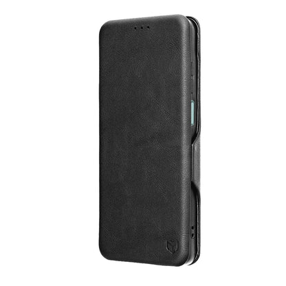 Custodia per Honor X5c Plus, Techsuit, Safe Wallet Plus, Nera