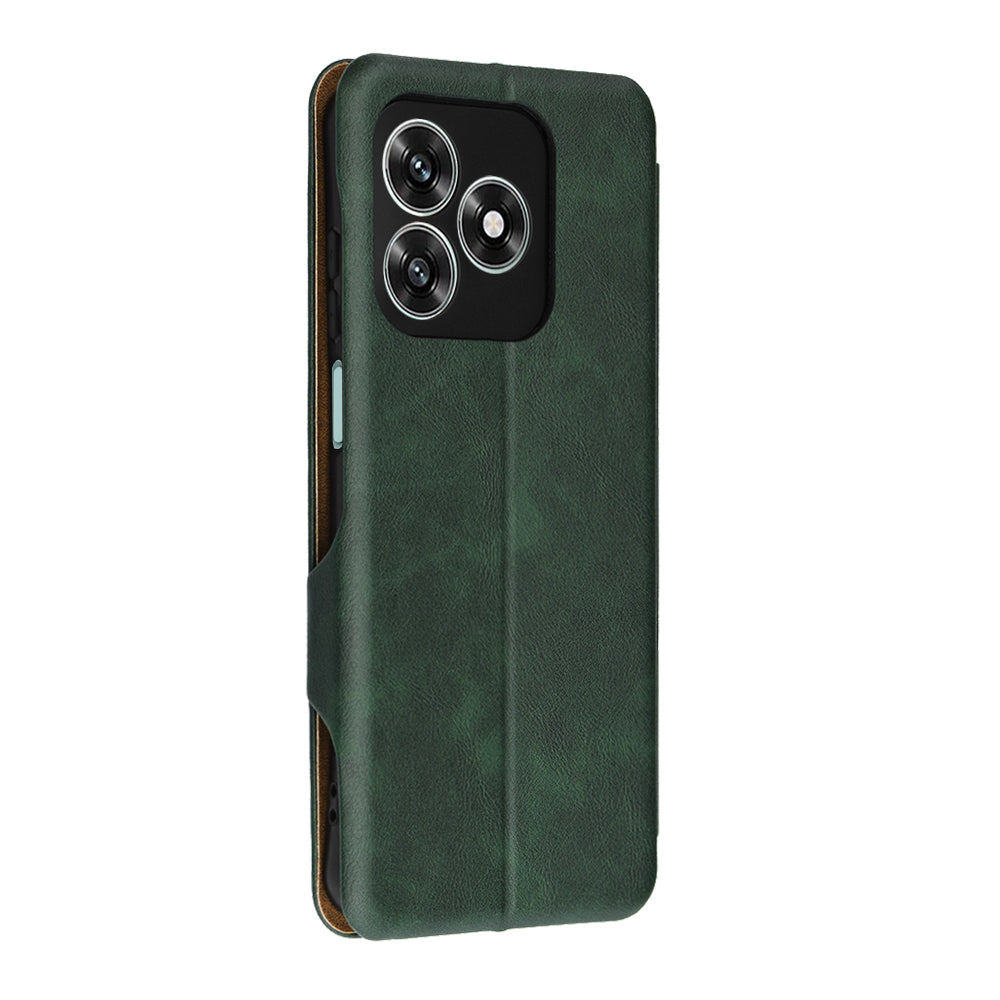 Custodia per Honor X5c Plus, Techsuit, Safe Wallet Plus, Verde