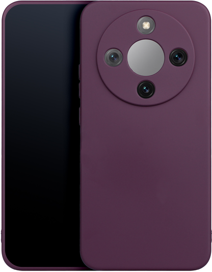 Custodia per Honor X70 / X9d / Magic8 Lite, OEM, Silicone, Vinaccia