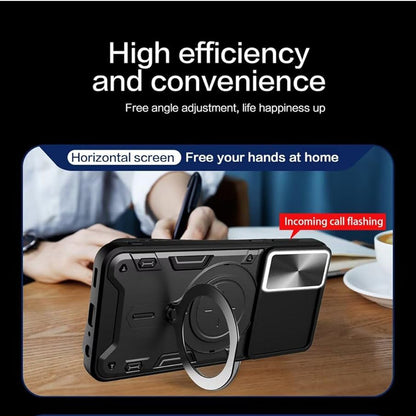 Custodia per Honor X7b 5G / 90 Smart / X7b 4G, Techsuit, CamGuard Pro, Blu