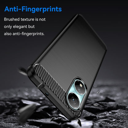 Custodia per Honor X7b 5G / 90 Smart / X7b 4G, Techsuit, Carbonio, Nera