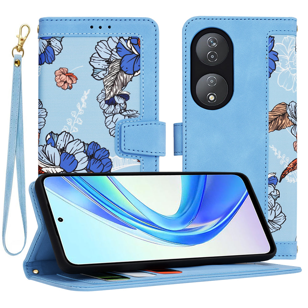 Case for Honor X7b 5G / 90 Smart / X7b 4G, Techsuit, FlipCraft, Blue