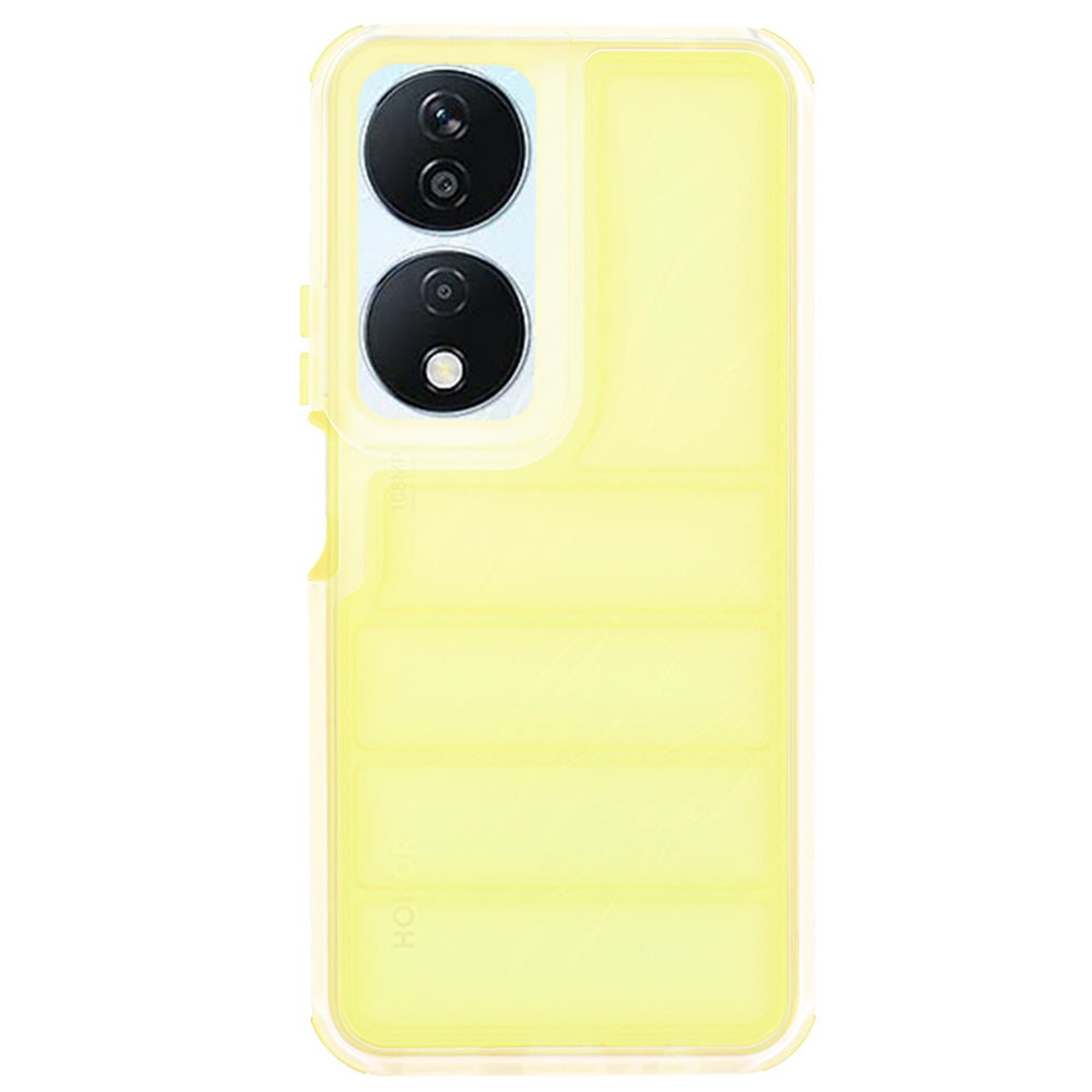 Custodia per Honor X7b 5G / 90 Smart / X7b 4G, Techsuit, Wave Shield, Gialla