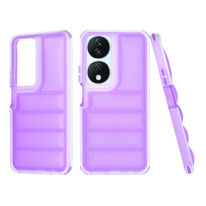 Custodia per Honor X7b 5G / 90 Smart / X7b 4G, Techsuit, Wave Shield, Viola