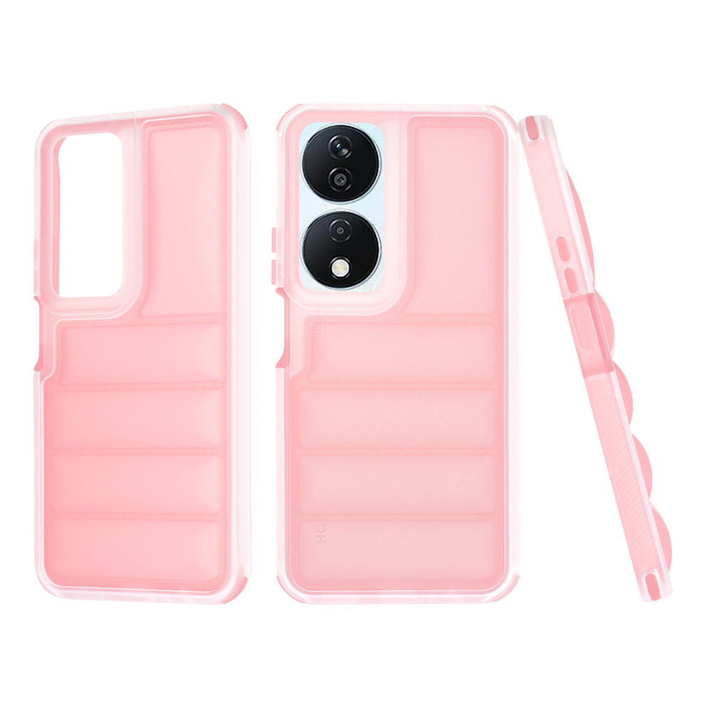 Custodia per Honor X7b 5G / 90 Smart / X7b 4G, Techsuit, Wave Shield, Rosa