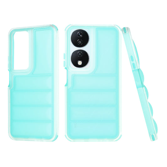 Custodia per Honor X7b 5G / 90 Smart / X7b 4G, Techsuit, Wave Shield, Turchese