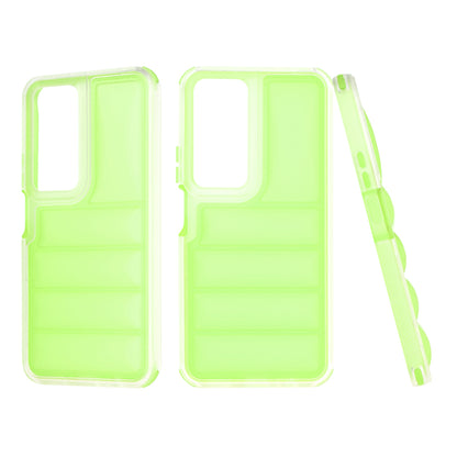 Custodia per Honor X7b 5G / 90 Smart / X7b 4G, Techsuit, Wave Shield, Verde