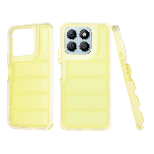 Case for Honor X8b, Techsuit, Wave Shield, Yellow