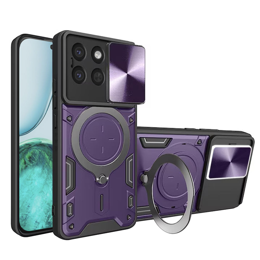 Custodia per Honor X8c, Techsuit, CamGuard Pro, Viola