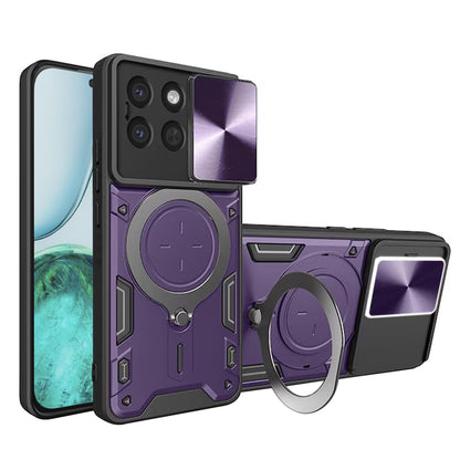 Custodia per Honor X8c, Techsuit, CamGuard Pro, Viola