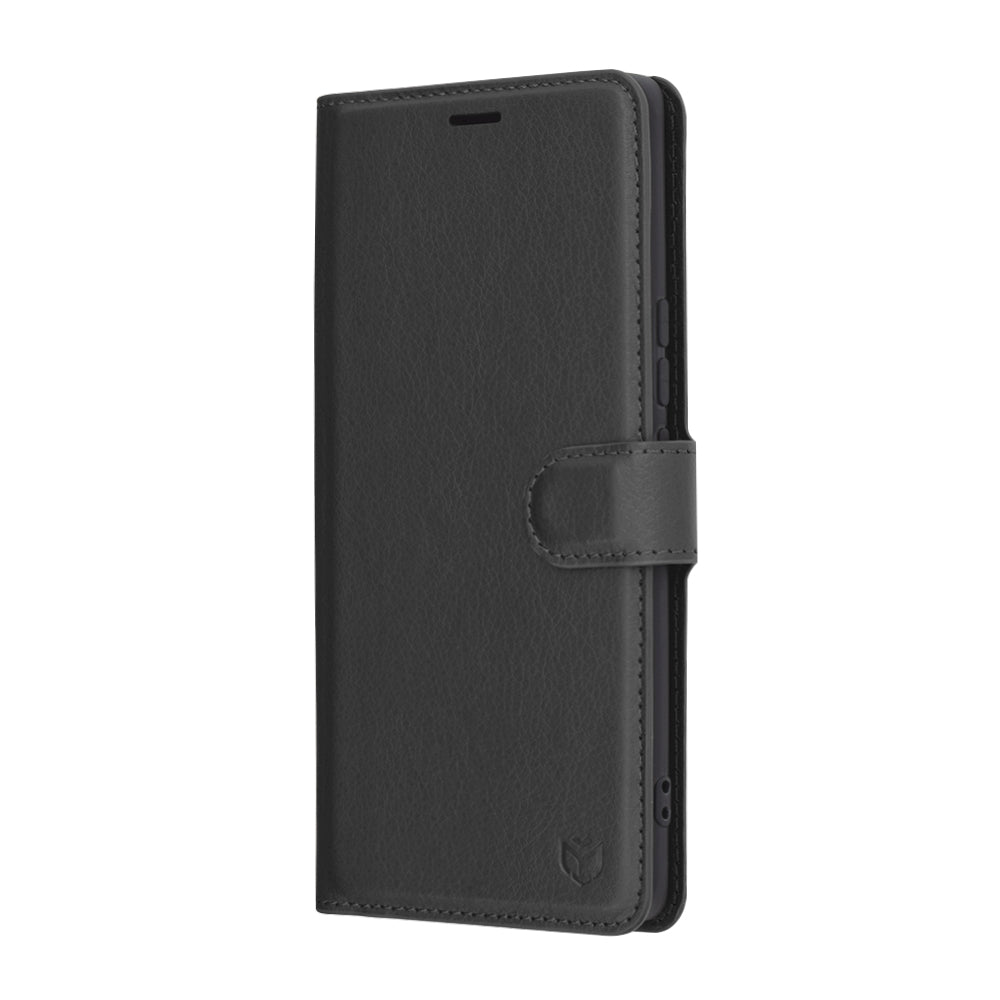 Custodia per Honor X9c / Magic7 Lite, Techsuit, Leather Folio, Nera