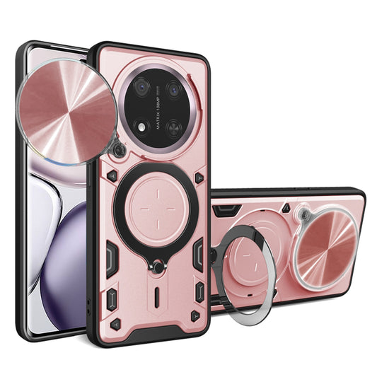 Custodia per Honor X9c / Magic7 Lite, Techsuit, CamGuard Pro, Rosa Dorato