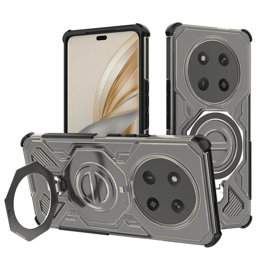 Case for Honor X9c / Magic7 Lite, Techsuit, Carbon Shield Pro, Smoke