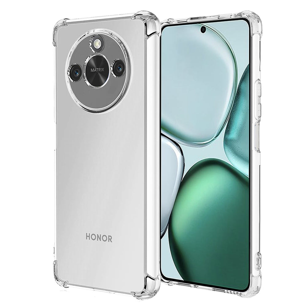 Custodia per Honor X9c Smart, Techsuit, Shockproof Clear, Trasparente