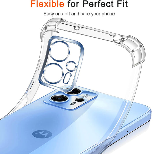 Custodia per Honor X9c Smart, Techsuit, Shockproof Clear, Trasparente