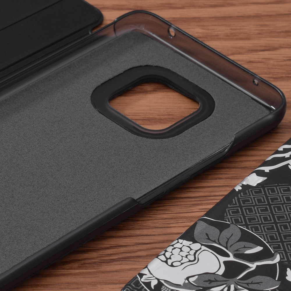 Custodia per Huawei Mate 20 Pro, Techsuit, eFold, Nera