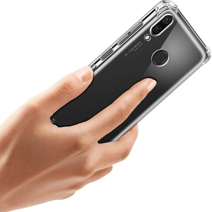 Custodia per Huawei Mate 20 Pro, Techsuit, Shockproof Clear, Trasparente