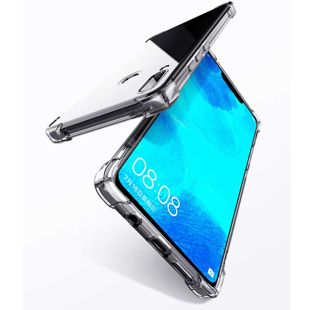 Custodia per Huawei Mate 20 Pro, Techsuit, Shockproof Clear, Trasparente